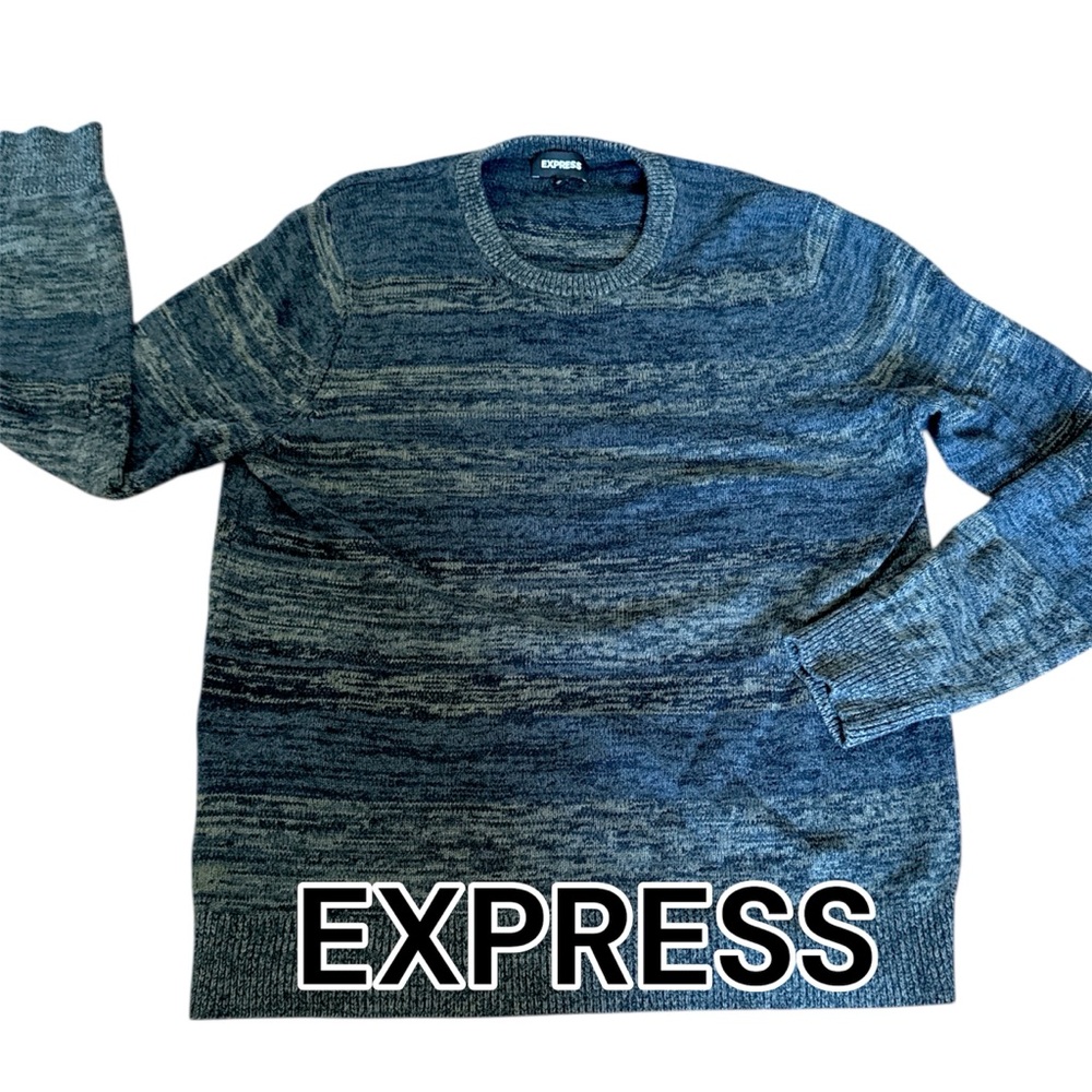 Express Men's Heathered Crewneck Sweater